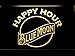 Blue Moon Beer Happy Hour Bar LED Neon Light Sign Man Cave 628-B