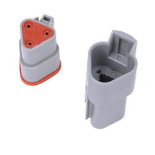 2 MUYI+Connector+Receptacle+Waterproof+Continuous