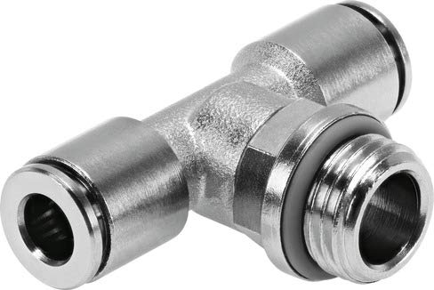 Festo 578400 Model NPQH-T-G38-Q10-P10 Push-In T-Fitting (Pack of 10)