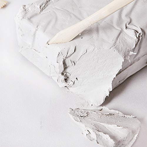 Air-Dried Clay, 500g Modelling Clay Self Hardening Clay Without Oven Bake, Soft & Stretchable DIY Molding Clay, Perfect for Arts and Crafts Projects