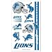 Detroit Lions NFL Temporary Tattoos (10 Tattoos)
