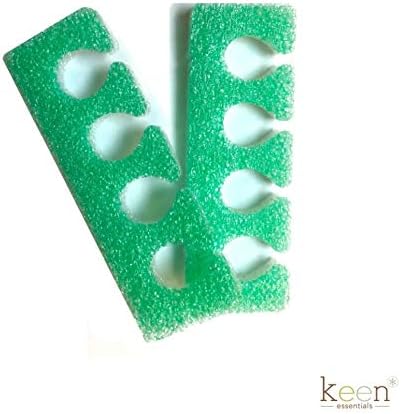 1200 pairs (1 Case) 4-hole Soft Foam Toe Separators, Perfect for Pedicure, Manicure, Nail Polish, and Other Uses for Nail Salon or Home Use