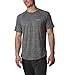 Columbia Men's Tech Trail II Short Sleeve Crew Shirt, UPF 50 Protection, Moisture Wicking Fabric