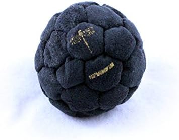 Dragonfly Footbags Mini Midnight 32 Panel Metal Filled Proseries (Hacky Sack)