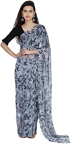 Women’s Chiffon Rajasthani Jaipuri Saree Without Blouse Women’s Chiffon Rajasthani Jaipuri Saree Without Blouse