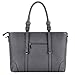 ZMSnow Laptop Bag,Work Tote Bag Fits Up to 15.6 Inch Laptop Tablet for Women Business Travel (Grey)