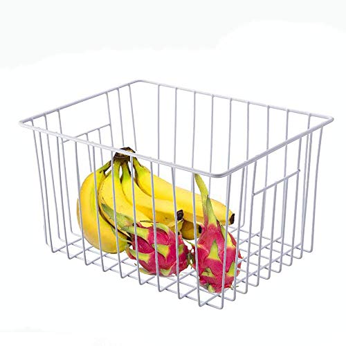 Homics Chest Freezer Organizer, Metal Wire Baskets Deep Freezer Storage