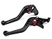 Pair Black Adjustable Short CNC Motorcycle Brake Clutch Levers Fit for Yamaha YZF R6 1999 2000 2001 2002 2003 2004 (Y-688/F-14)