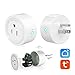 Smart Plug Mini Device By Tip-Top Home Goods: No Hub Required, Wi-FI, Compatible with Alexa and Google Home, Control your Devices from Anywhere