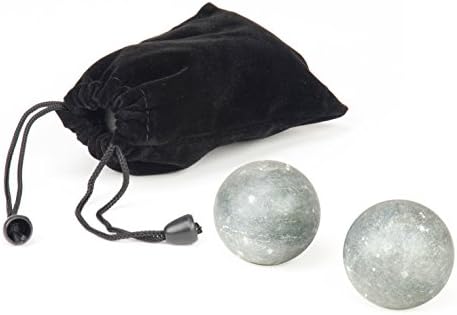 4" Soapstone Whiskey Chilling Balls - Set of 2 By EZ Drinker