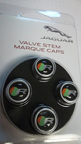 Jaguar OEM Accessory "R" Valve Stem Caps - Thumbnail 2