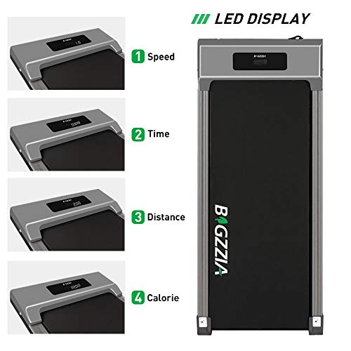 Tapis Roulant Sottoscrivania Yumcute 2 In 1: Pieghevole, Portatile Con Telecomando E Display LED – Camminata E Jogging Fino A 10 Km/h