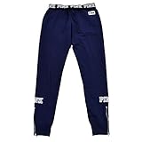 Victoria's Secret Pink Gym Pants Sweatpant (Large, Blue)