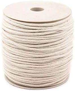 Candle Wick Oil Lamp Flat Wick, Round Wick 2, 3, 4, 6 mm, 3 mm
