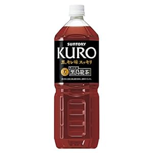 [トクホ] サントリー 黒烏龍茶 1.4L×8本