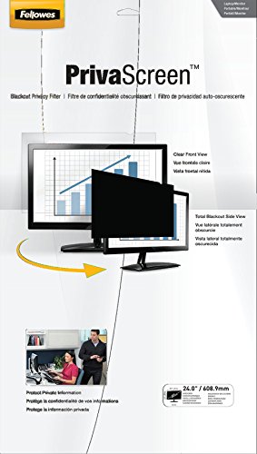 Fellowes PrivaScreen Privacy Filter for 24.0 Inch Widescreen Monitors 16:9 (4811801)