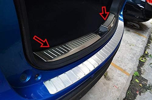 Chrome Inner Rear Bumper Protector Scratch Guard Fits CX-5 [2011-2016]