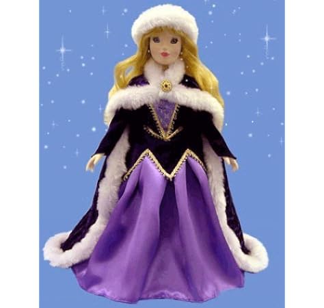 sleeping beauty porcelain keepsake doll