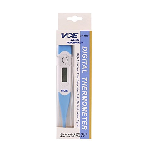 image for VCE 2-PACK Digital Medical Thermometer Fast 15 Seconds Reading for Ora