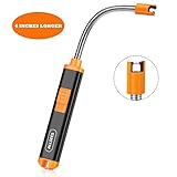 Electric Lighter - USB Rechargeable Lighter with Longer 360° Flexible Neck, Designed for Cooking Stoves Candles Grilling BBQ Fireworks,Windproof&No Need Gas