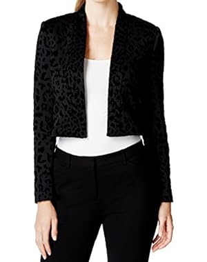 Calvin Klein Women's Medium Velvet Shrug Jacket Black M