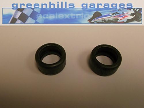 Greenhills Scalextric Rear Tyre Pair For Nissan GTR - New - G619
