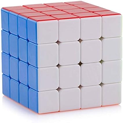 higadget Speed Cube, High Stability Stickerless Cube, Rubik Cube for Kids (4x4x4)