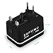 JZxin Travel Charger Power AC Adapter Universal All in One Worldwide Dual USB Ports Wall Charging US To UK/EU/AU Safety Fuse Protection