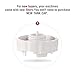TaoTronics TT-AH001 TT-AH002 TT-AH019 Humidifiers Replacement Filters, Ceramic Cartridges, Pack of Two, Tank Cap Included, White