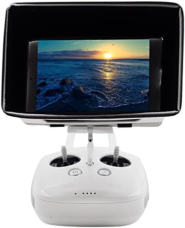 7.9 Inch Ipad Monitor Tablet Sun Hood Shade Sunshade for DJI Phantom 4 3 Inspire 1 Controller (White)