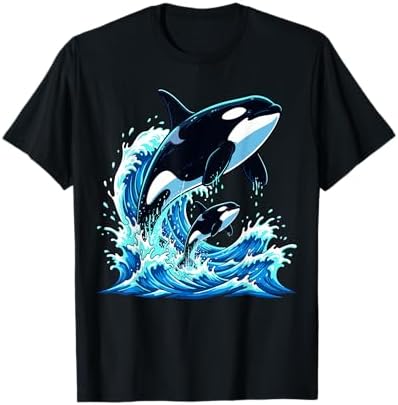 Amazon.com: Orca Killer Whale Graphic Gift T-Shirt : Clothing
