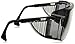 Uvex Ultra-Spec 2001 OTG (Over-the Glass) Visitor Specs Safety Glasses with Grey Uvextreme Anti-Fog Lens (S0113C)
