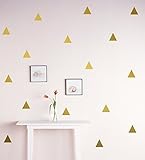 Aazon.co: Easy Peel Stick Gold Wall Decal Dots - 2 Inch (100 Decals) - Safe On Walls & Paint