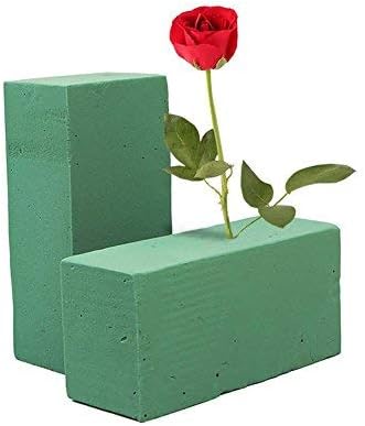 Dry Floral Foam Brick Dry Blocks Dry Floral Foam Block, Artificial Flower Holder DIY Flower Arrangement mud