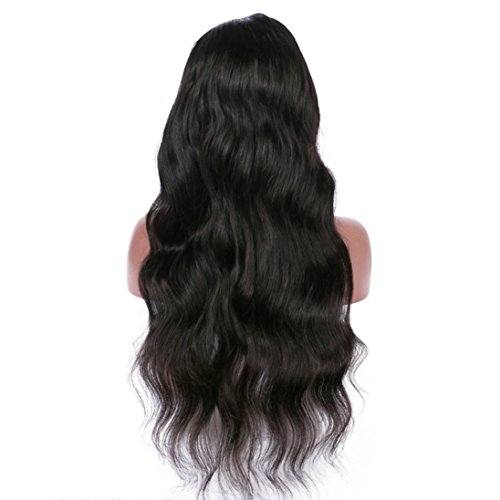 HOT SALE!!!WuyiMCurly Wig Glueless Full Lace Wigs Black Women Indian Remy Human Hair Lace, Heat Resistant Womens Fashion Natural Full Curl Wig For Women Cosplay Party Daily Use (Black) - Thumbnail 5