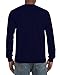 Gildan Men's Ultra Cotton Long Sleeve T-Shirt, Style G2400, Navy, Medium