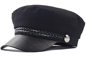 Willheoy Newsboy Hats for Women Men Beret Cap Baker Boy Fiddler Cap Cabbie Paperboy Sailor Hat