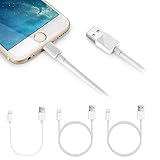 Lightning Cables, 3 Pack iPhone Charger Cables - MixcTech 3 in 1 [2x3ft Cables 1x1ft Cable] Apple Charging Powerline for iPhone 7/7Plus 6s/6s Plus 6/6 Plus iPad mini/Air/Pro iPod touch 5
