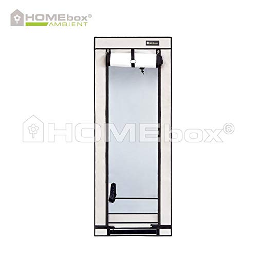 WeednessHOMEbox Ambient Q60+ Growbox 60x60x160 cm - Growing Tent Growing Cabinet Grow Tent Growing Box Growing Tent Homebox Lightproof cultivation Grow Indoor