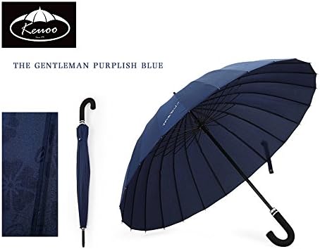 Golf Umbrella, Windproof Stick Umbrella With Waterproof Manual Open Close J handle KEUOO