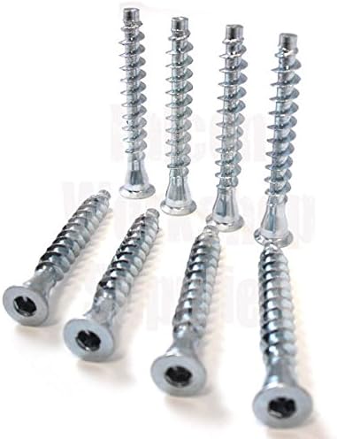 M7 x 70mm CONFIRMAT SCREW - FLAT PACK FURNITURE FITTING, SPEAKER ASSEMBLY - FREE UK DELIVERY (10)