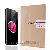 iPhone 6/6S Screen Protector, MoboZx [Premium 2 Pack] Bubble-Free, 9H Hardness with Oleophobic Coating, 0.3mm Real Tempered Glass Screen Protectors For Apple iPhone 6/6S (Clear_0.3mm)