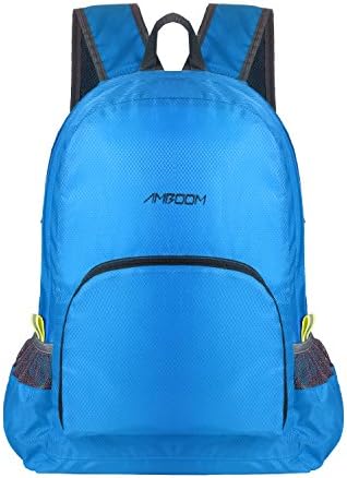 AMBOOM 35L Travel Hiking Daypacks Lightweight Packable Durable Hiking Foldable Backpack,Water Resistant Camping Travel Hiking Daypack for Men & Women