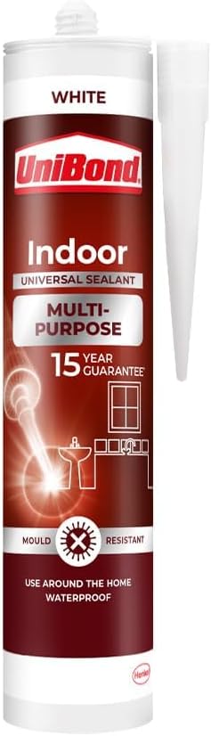 Unibond Multi Purpose Indoor Sealant 274g Translucent Mould-Resistant