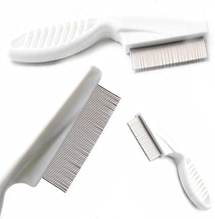 Amazon Com Metal Nit Head Hair Lice Comb Fine Toothed Flea Flee