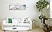 Yang Hong Yu - Canvas Prints Seaside Beach Photos on Canvas Wall Art Stretched and Framed Modern Decor Paintings Giclee Artwork for Home Decoration 30x30cm