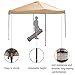 Abba Patio Replacement Top Cover for 10 x 10-Feet Outdoor Instant Folding Canopy, Tan(Frame not Included)