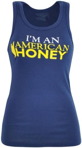 Wild Turkey American Honey Whiskey Liquor Women Ladies Razorback Tank Top Medium