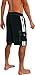 NORTY Men's Swimsuit Trunks - Swim Shorts for Beach, Boat, and Watersports - Drawstring Waist and Cargo Pockets - Black, X-Large