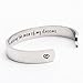 LParkin Mother of The Groom Bracelets Gift Thank You for Raising The Man of My Dreams Cuff Bracelet Mother in Law Gift